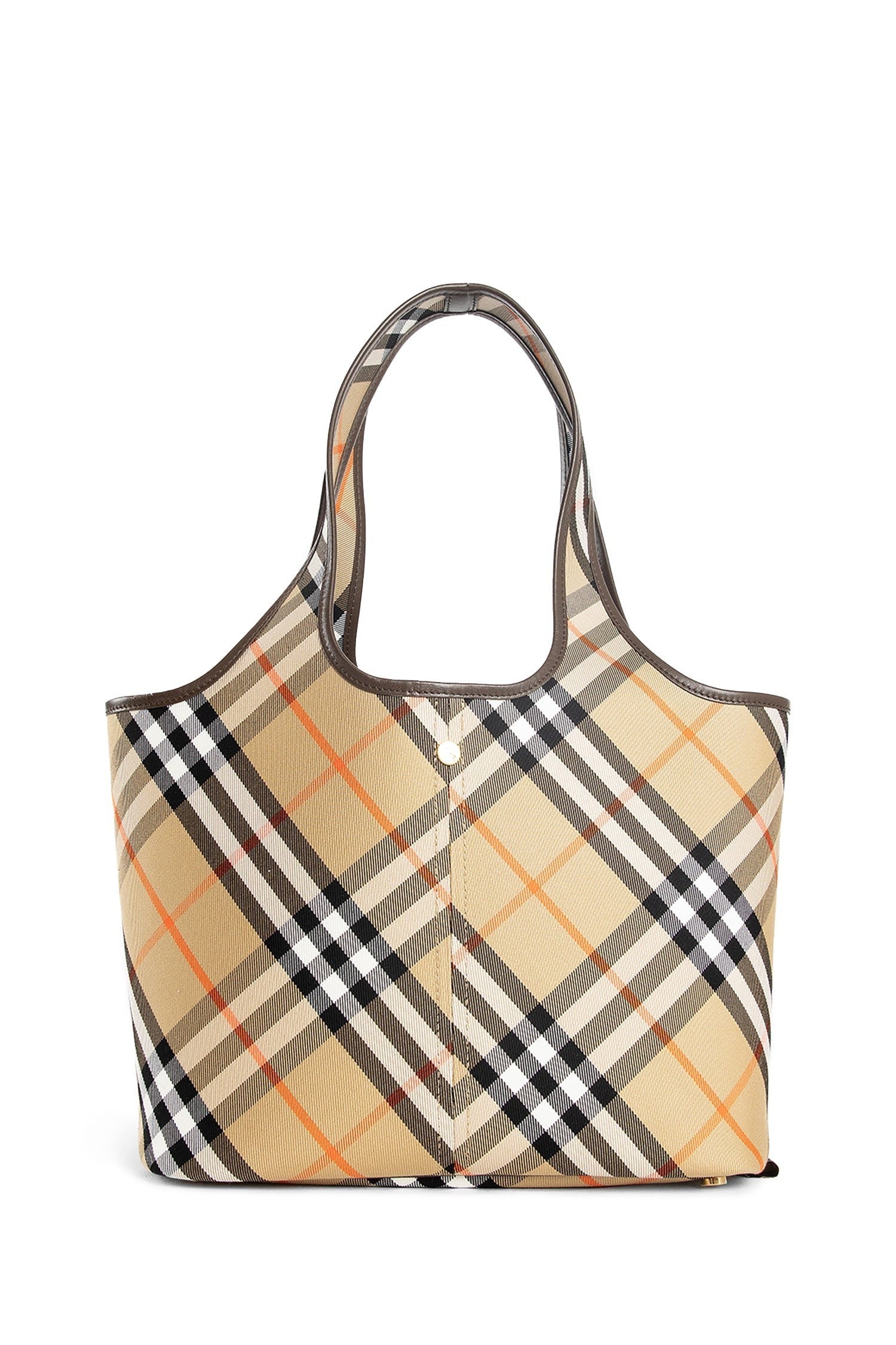 Small Check Tote Bag