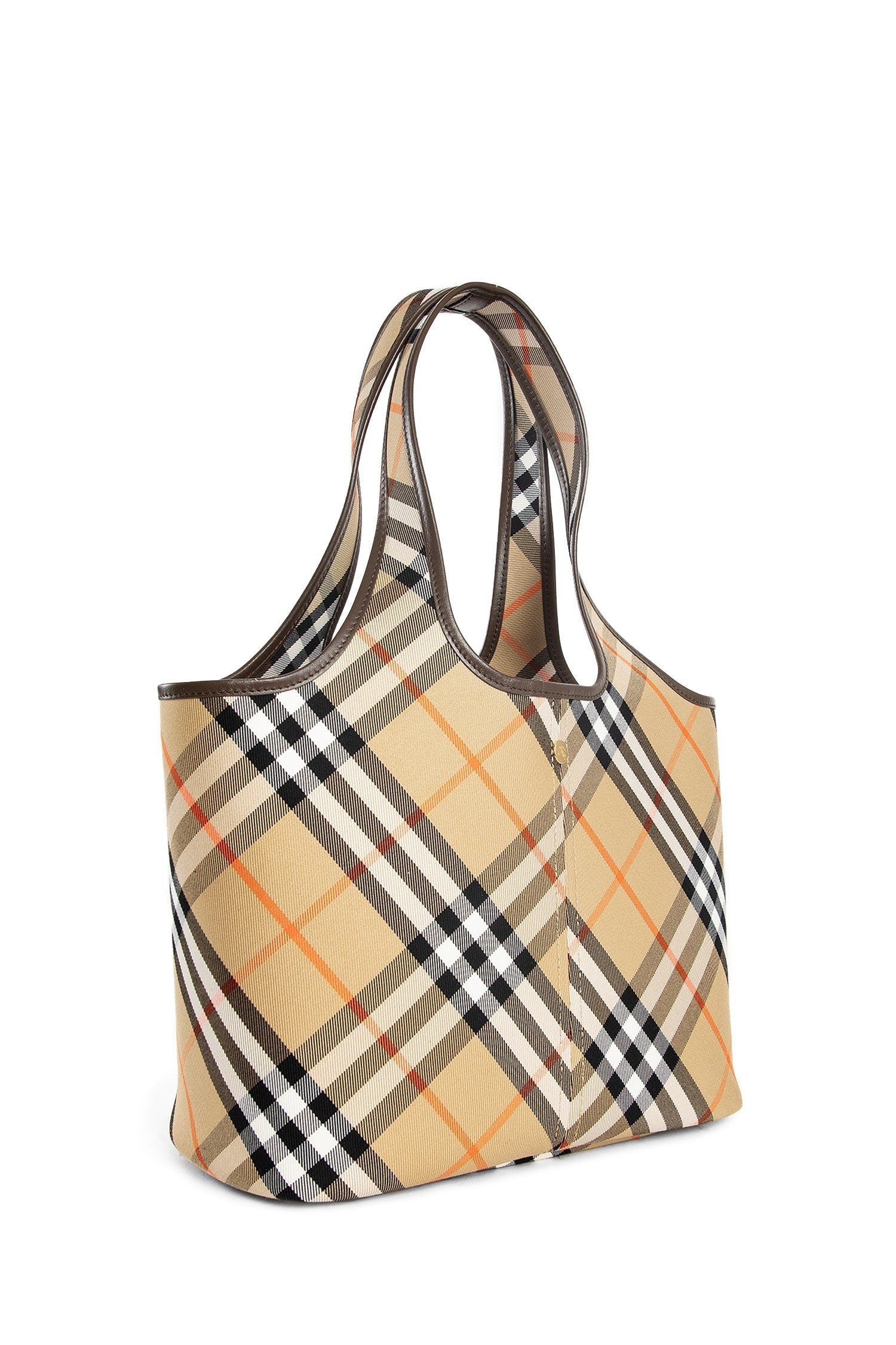 Small Check Tote Bag