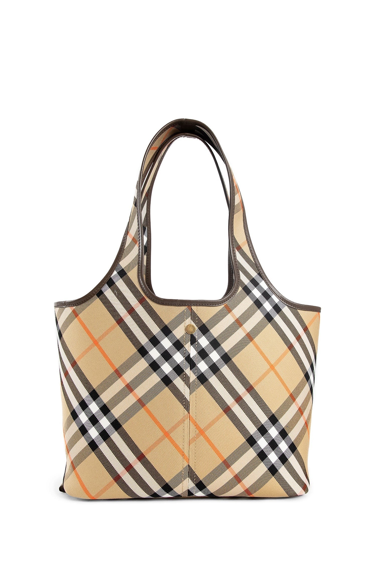 Small Check Tote Bag