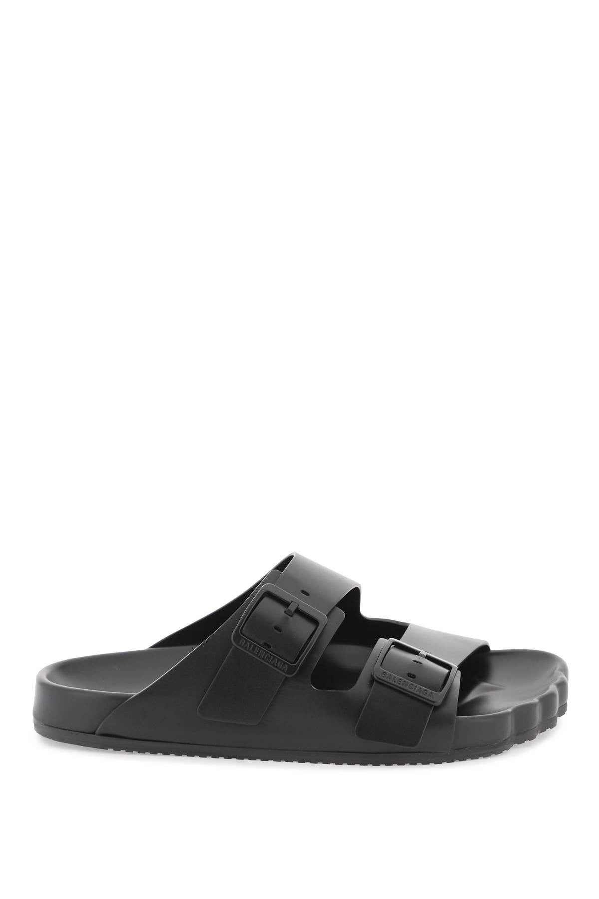 smooth leather sunday slides for a chic