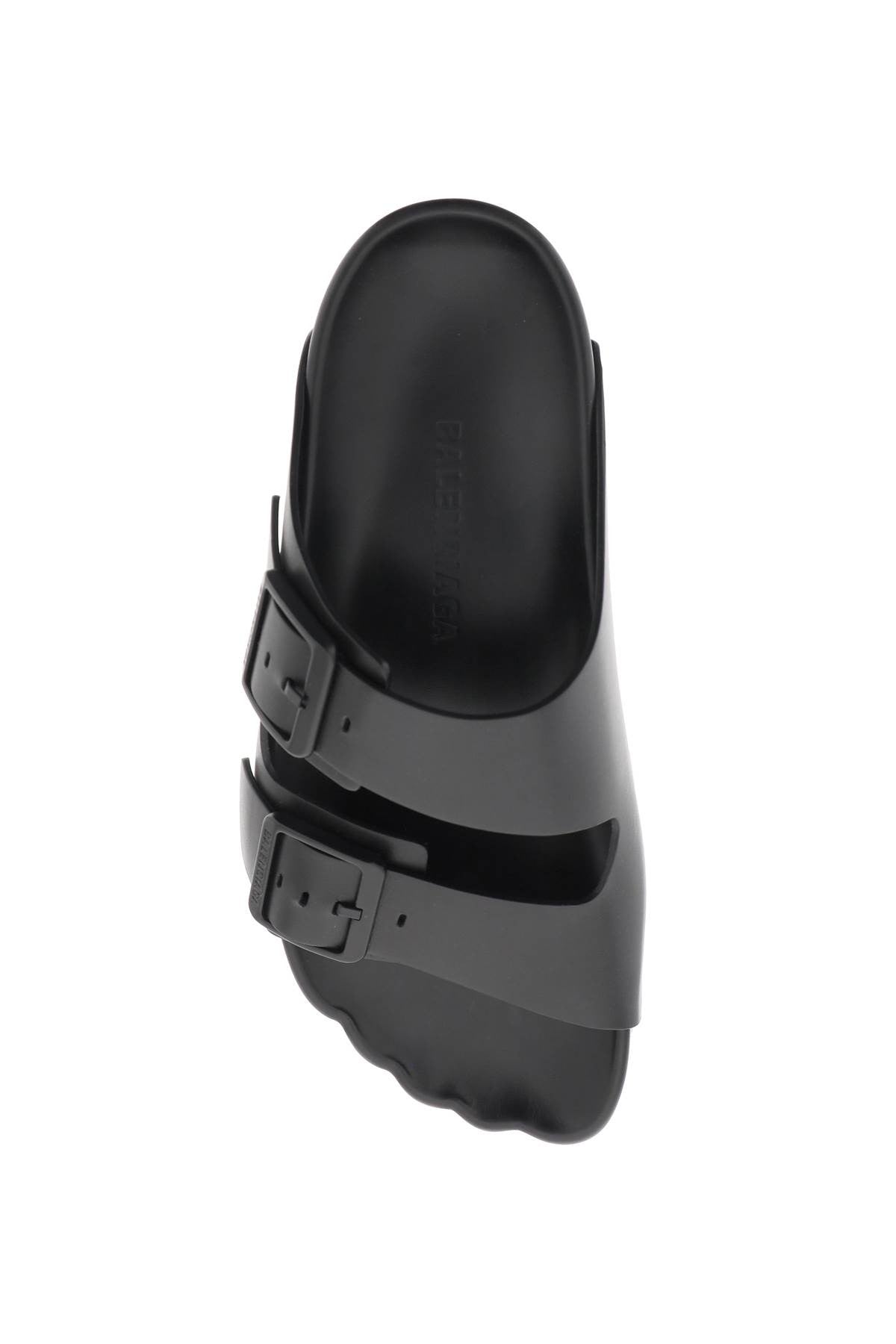 smooth leather sunday slides for a chic