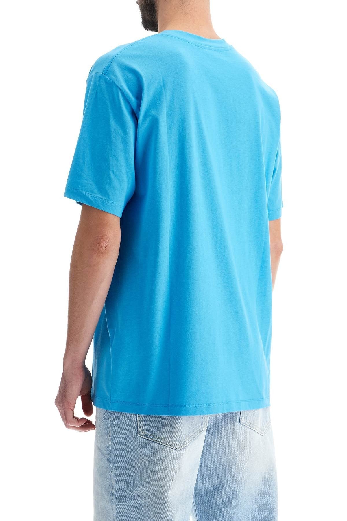 straight-cut logo t-shirt