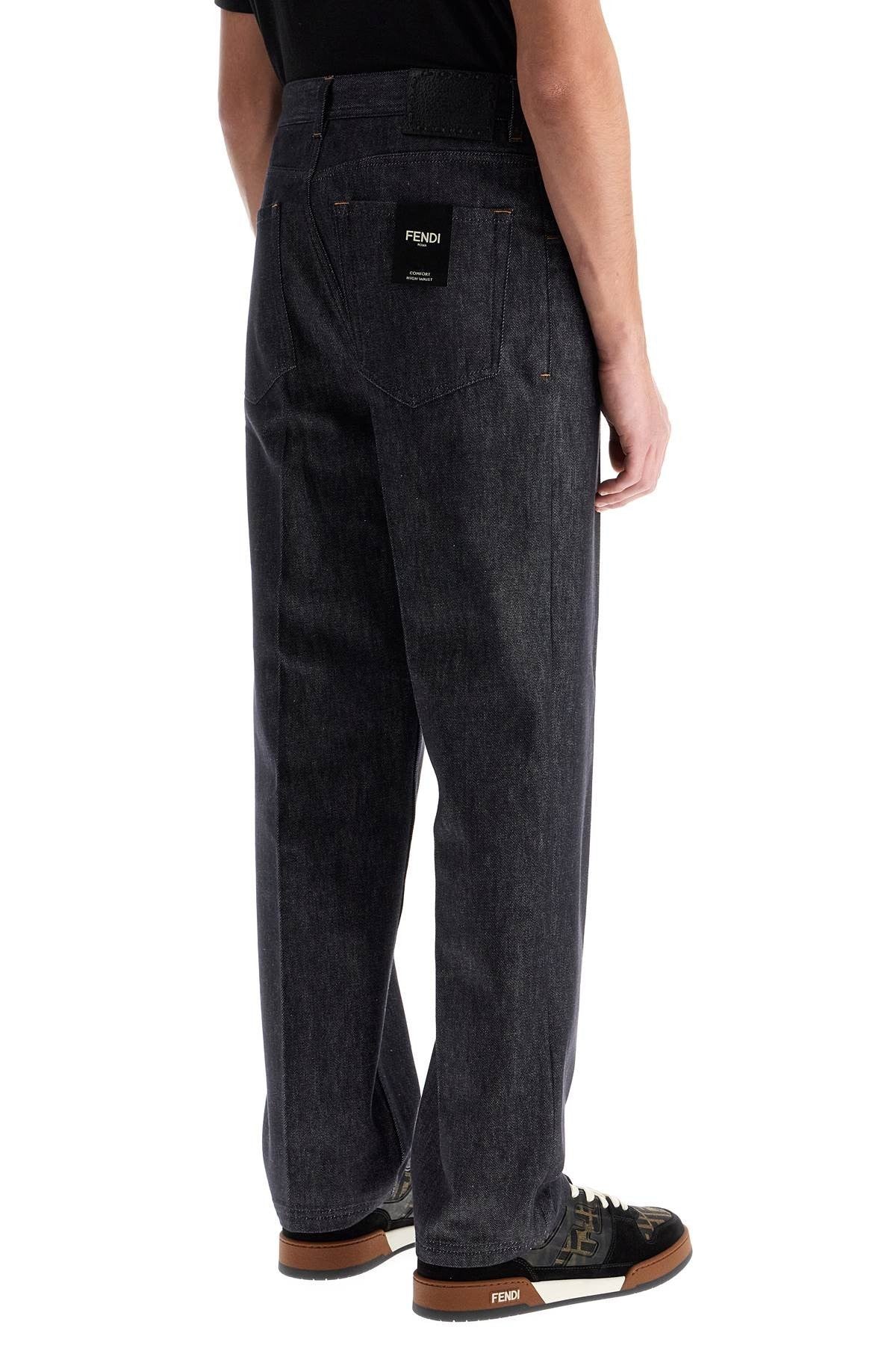 straight cut selleria jeans for men