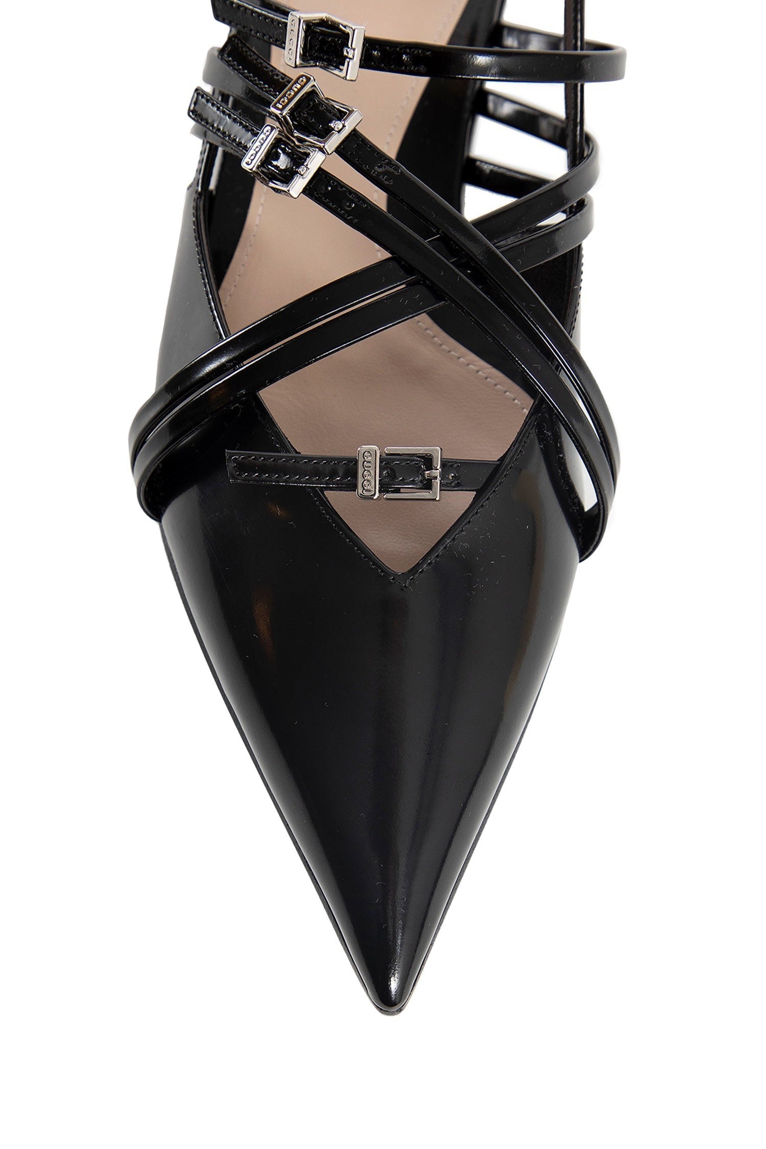 Strappy Ballet Flat Mules