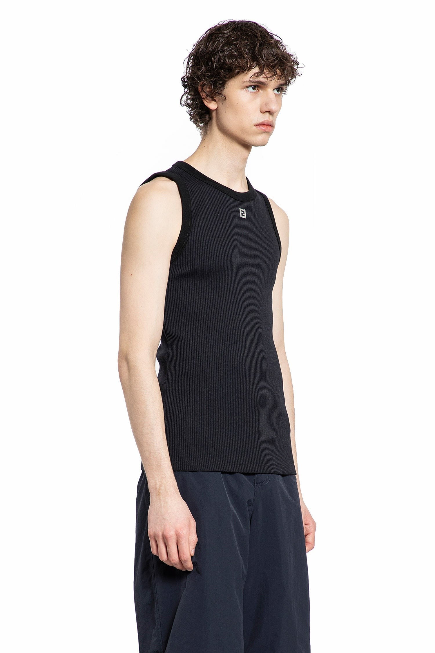 Stretch Nylon Ff Tank Top
