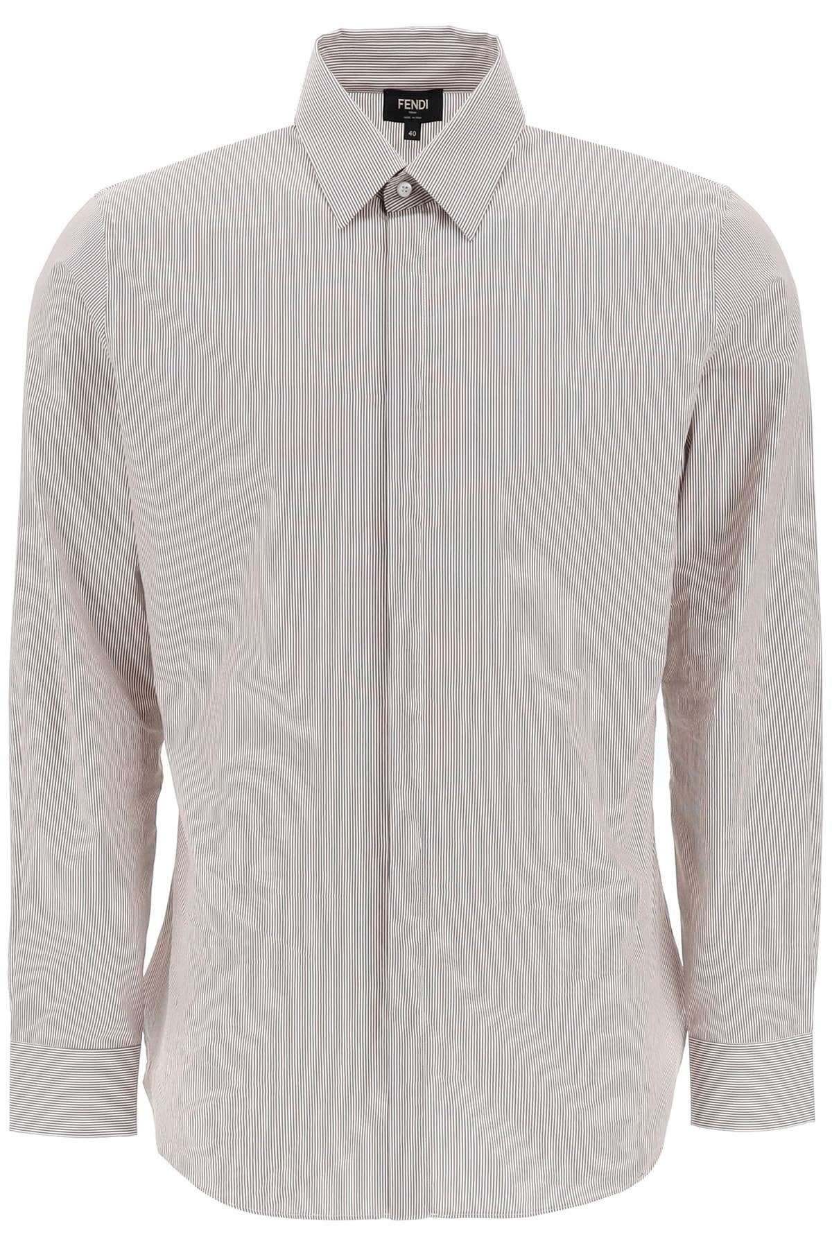 striped cotton shirt