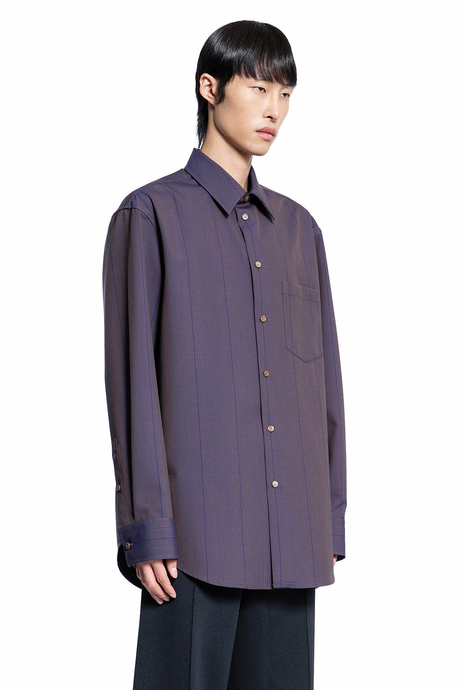 Striped Wool Shirt