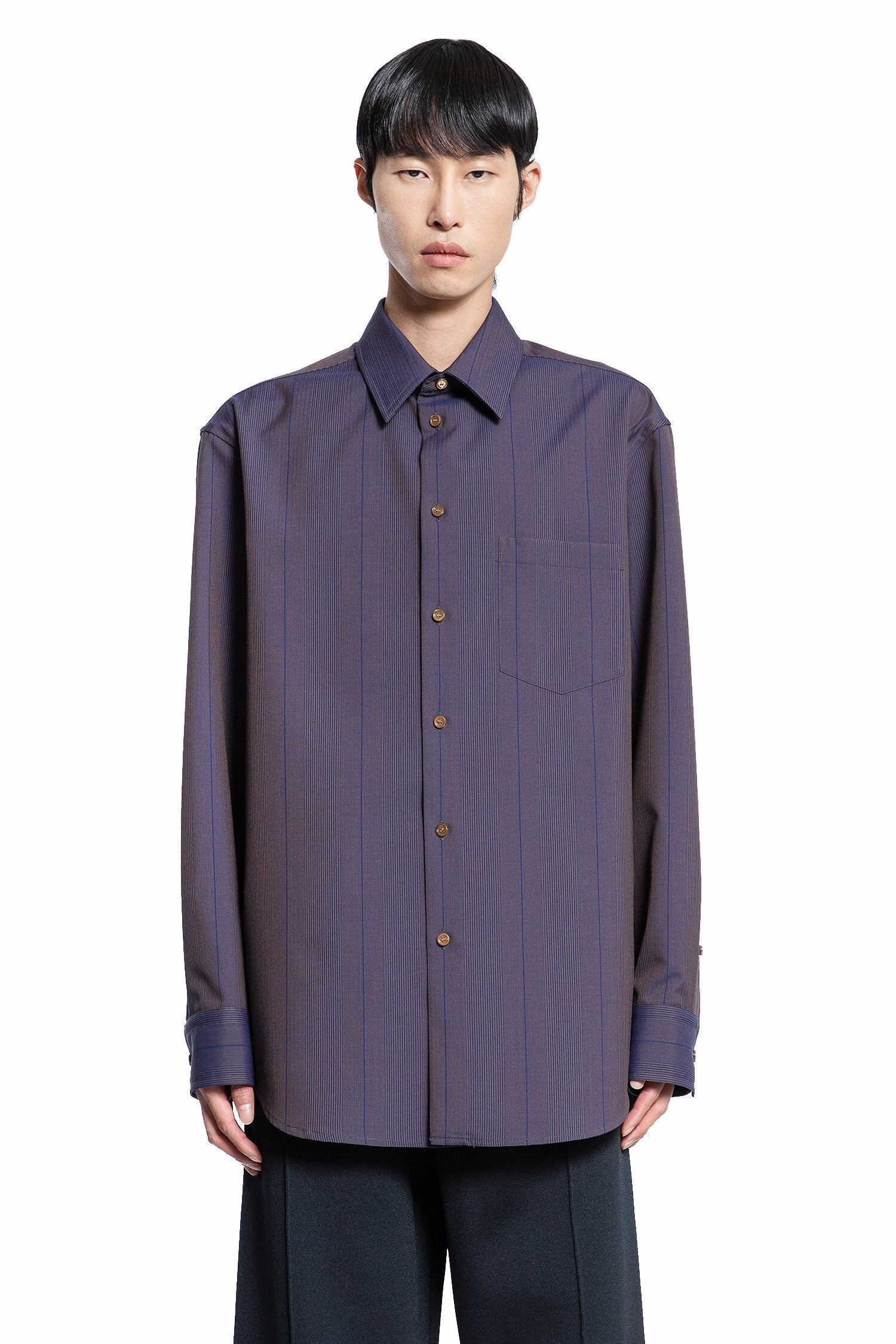Striped Wool Shirt