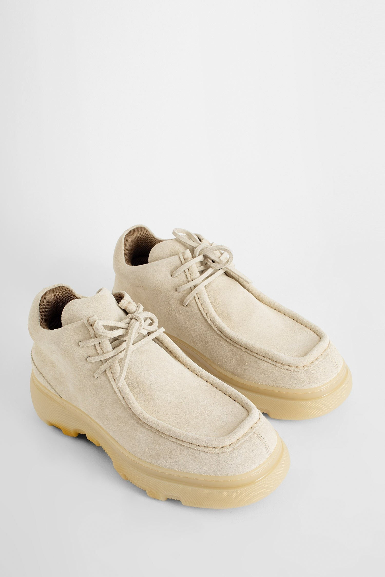 Suede Lace-Up Creepers