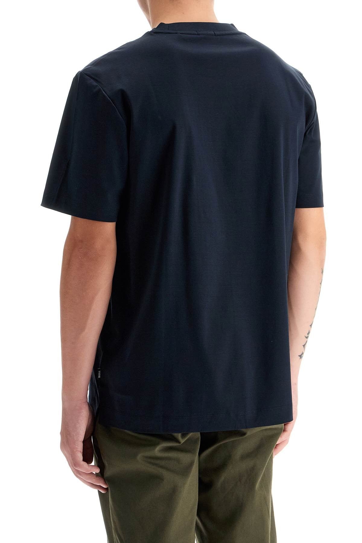 t-shirt with double monogram patch