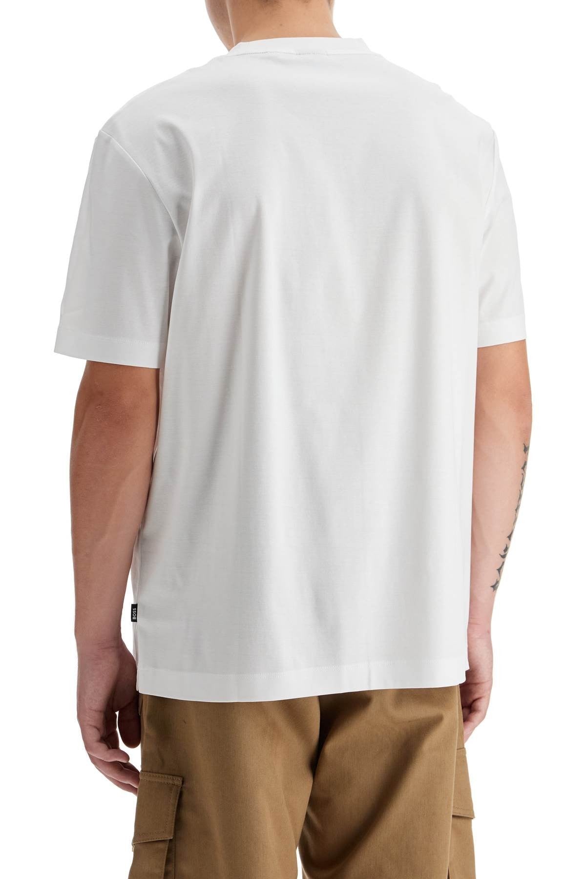 T-Shirt With Double Monogram Patch