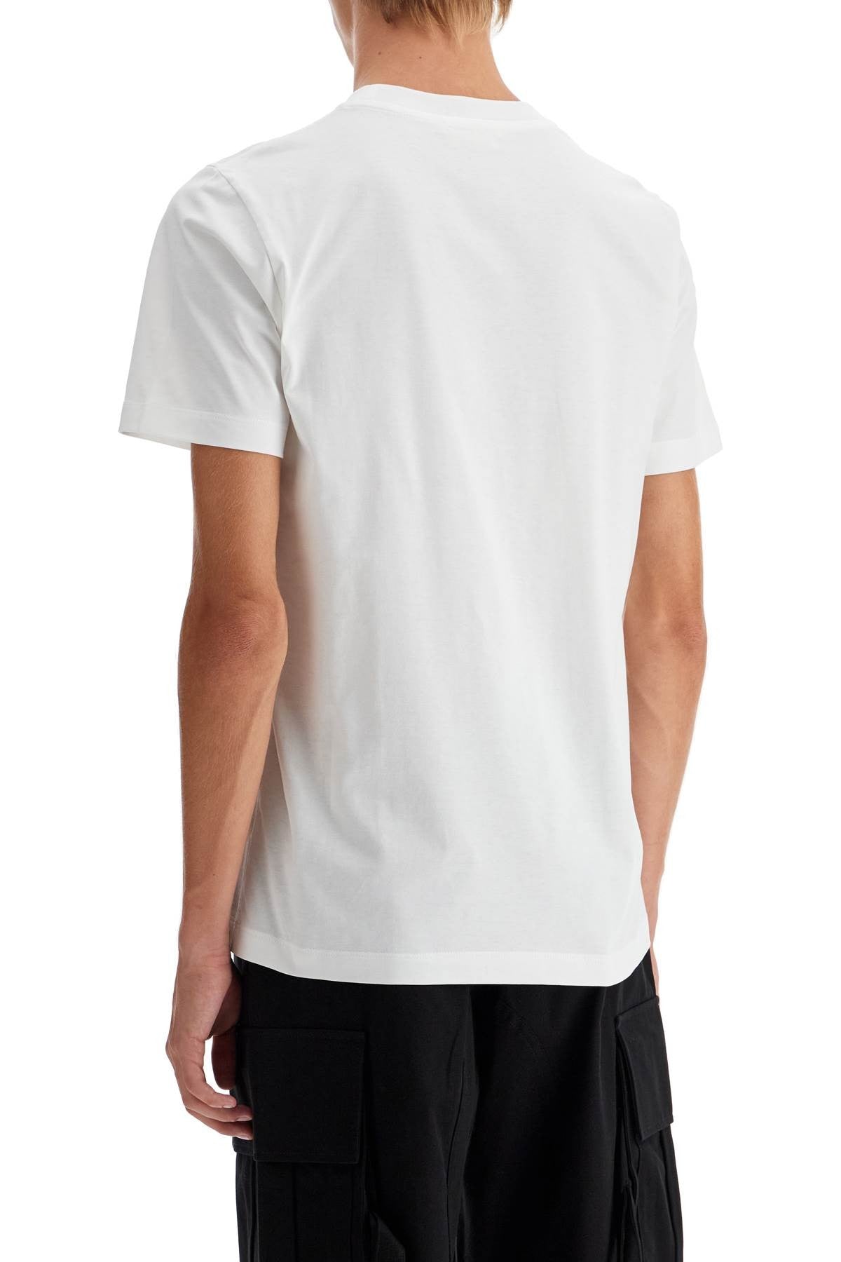 t-shirt with patch logo design