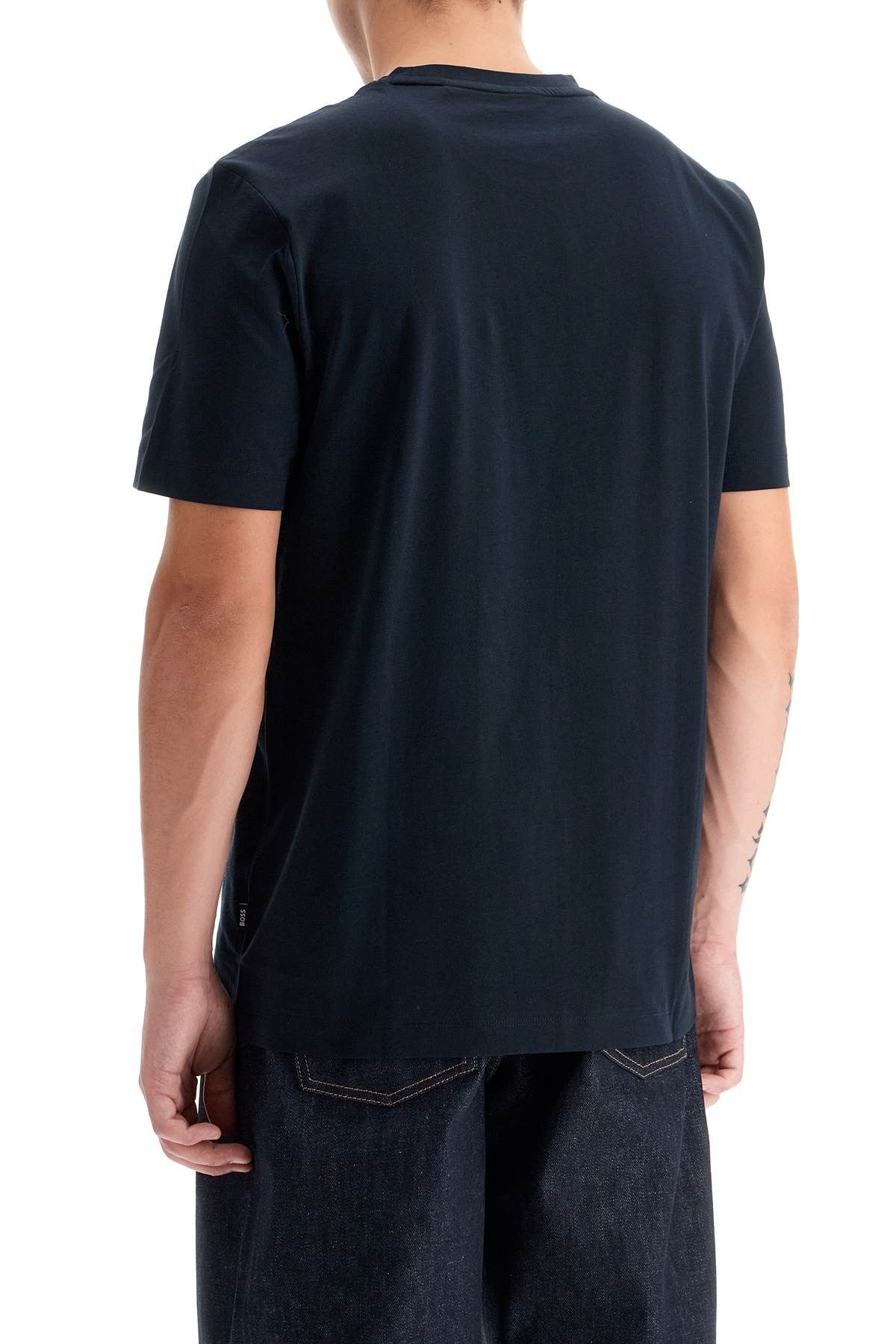 t-shirt with patch logo design