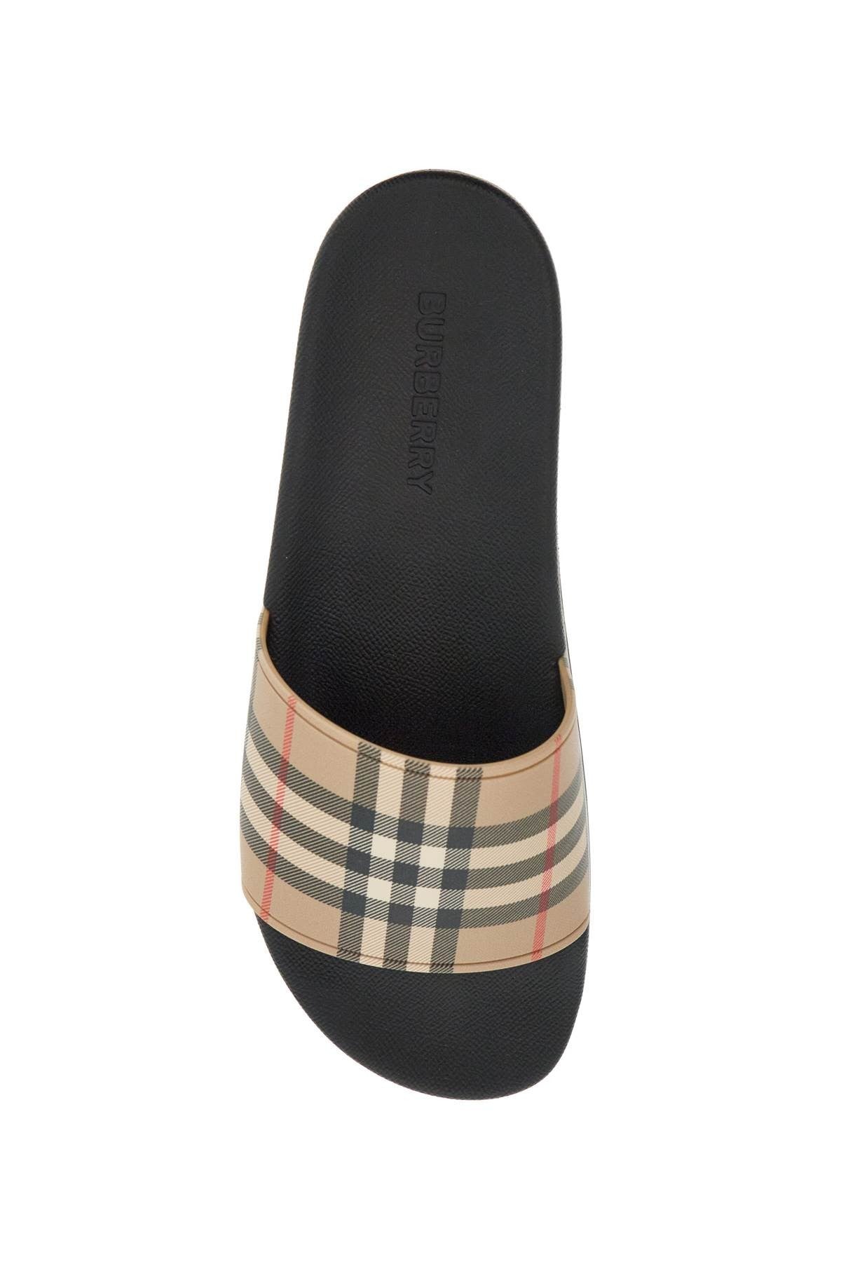 Tartan Rubber Slides