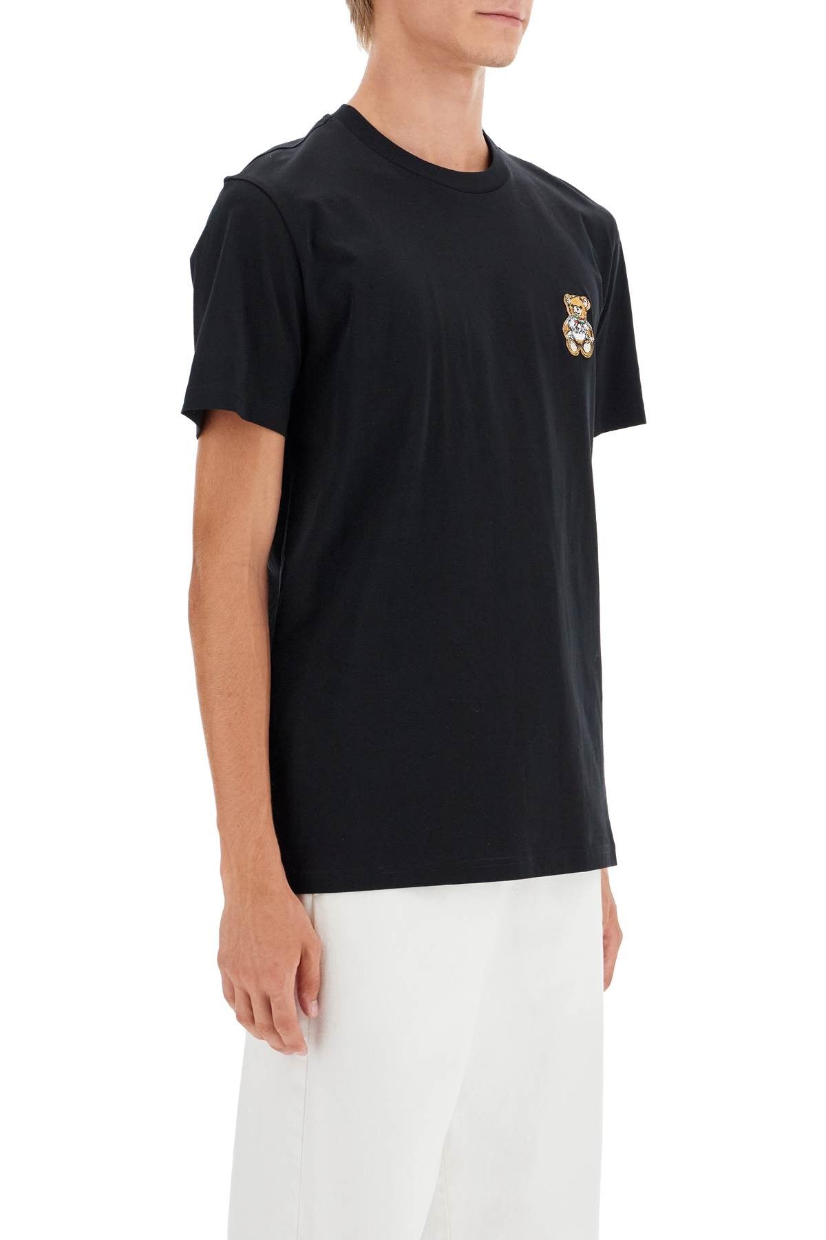 teddy bear patch t-shirt with
