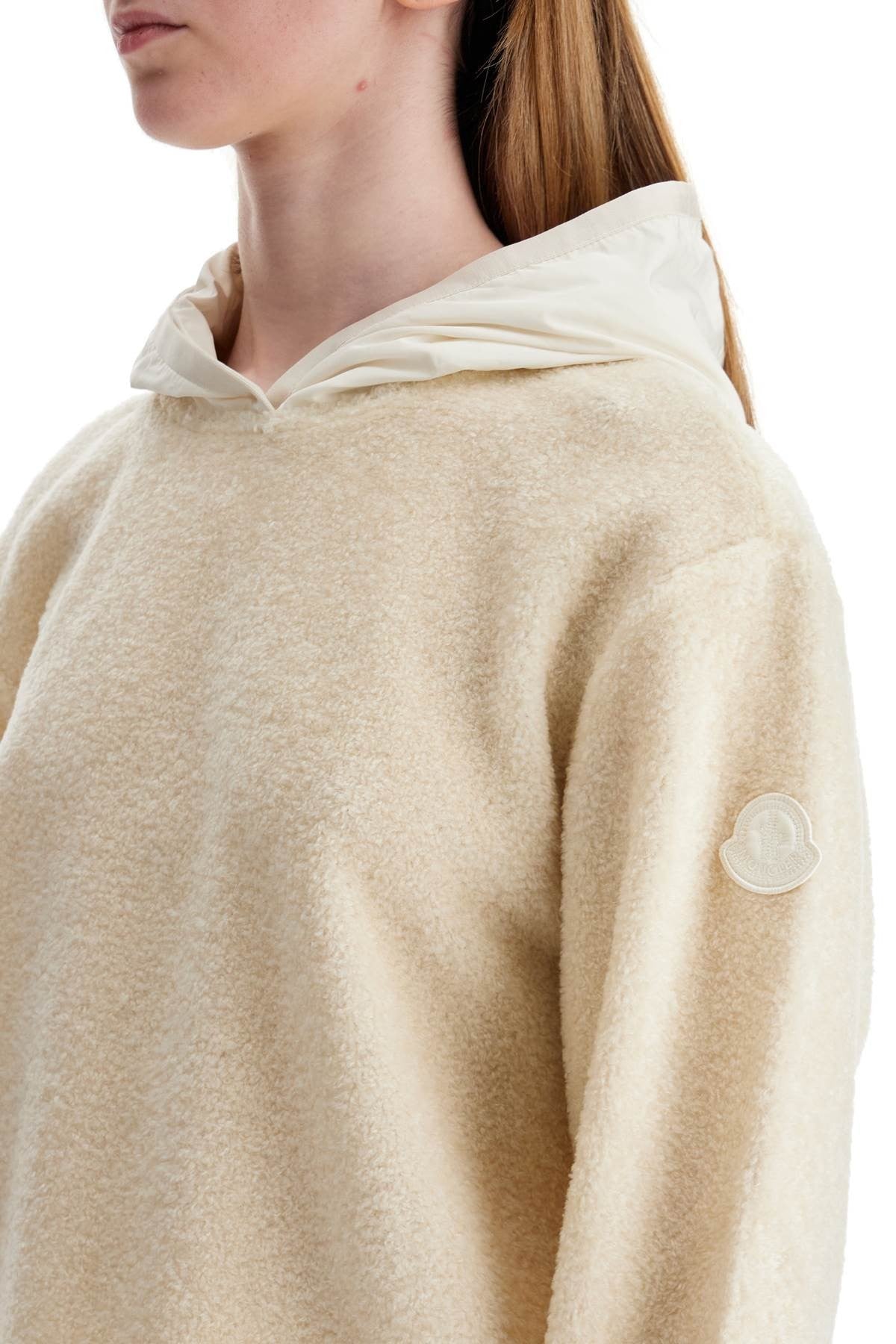 teddy effect sweatshirt