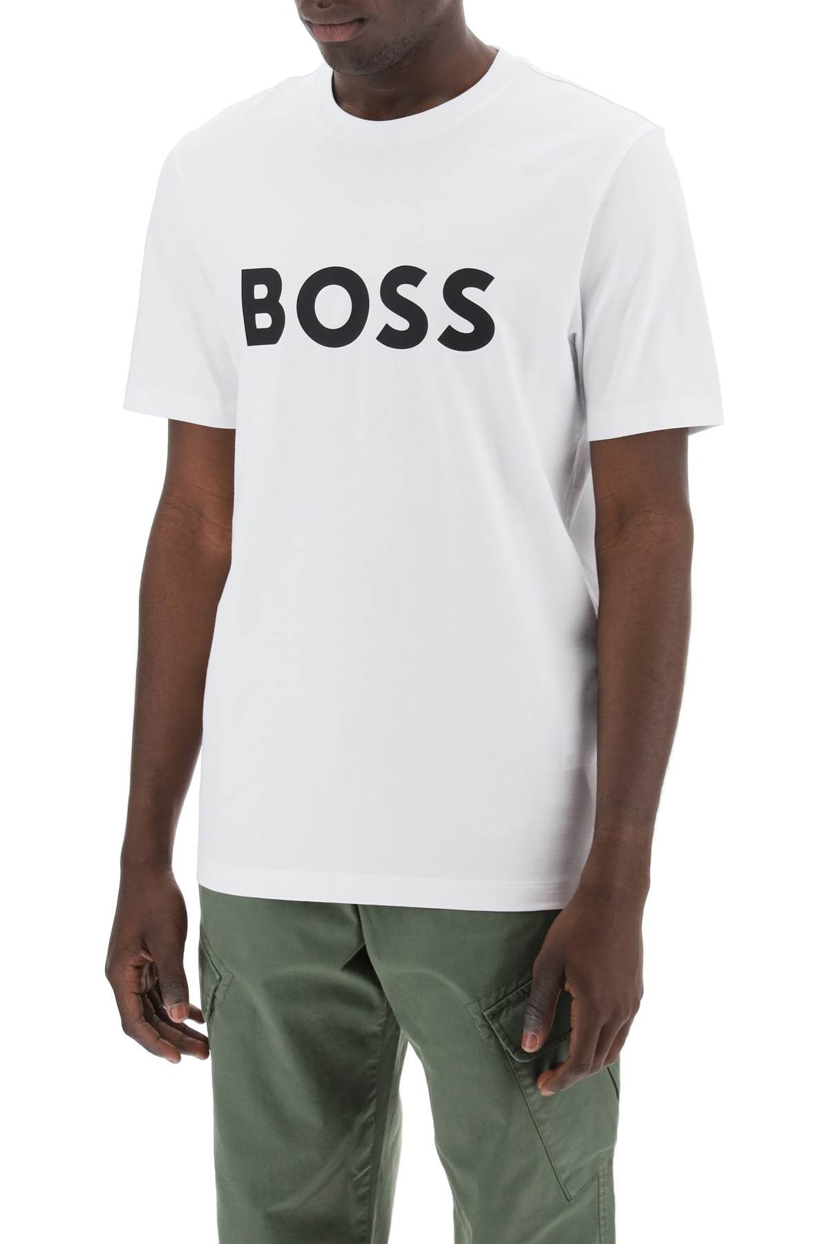 Tiburt 354 Logo Print T-Shirt