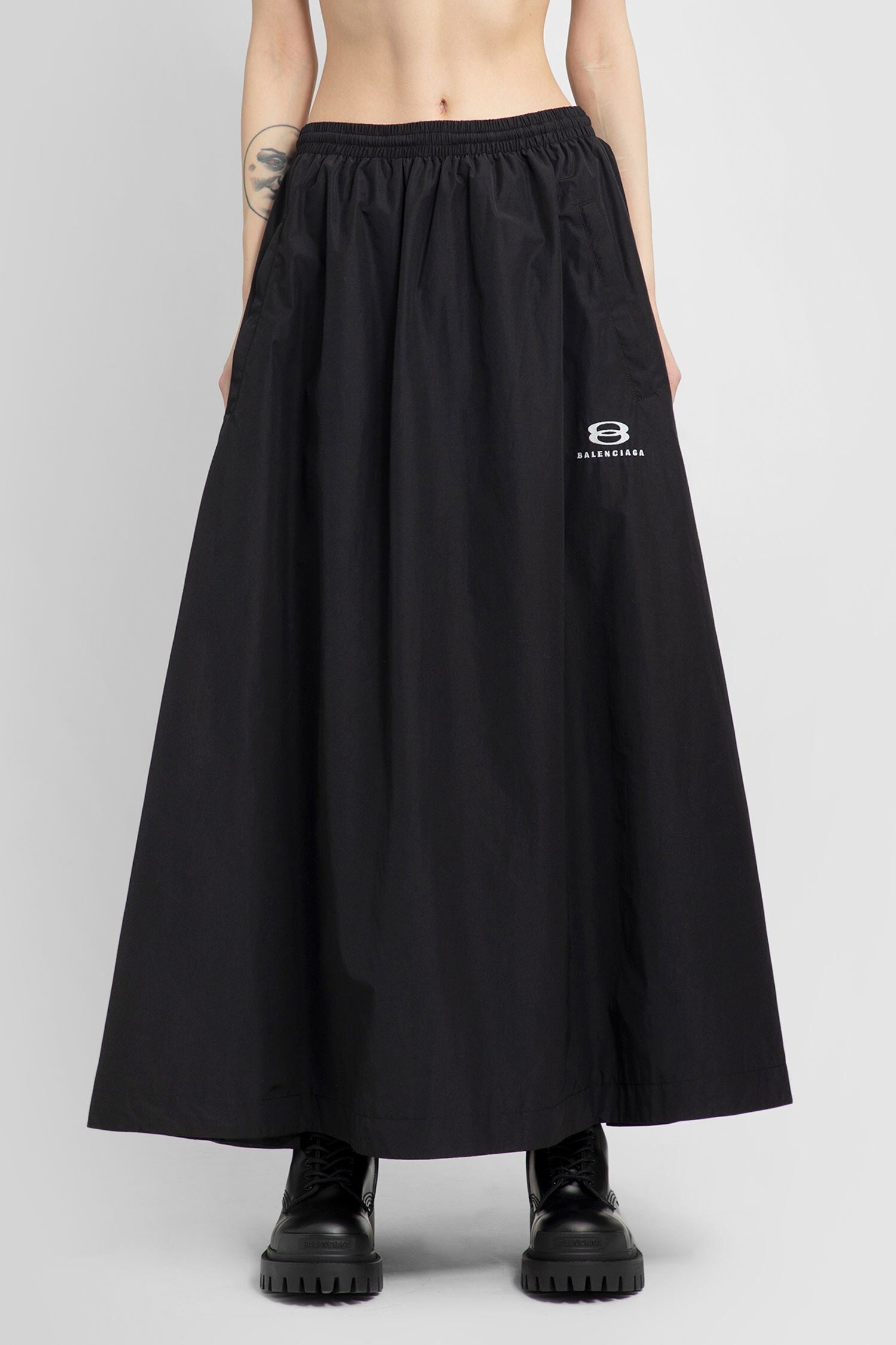 tracksuit maxi skirt