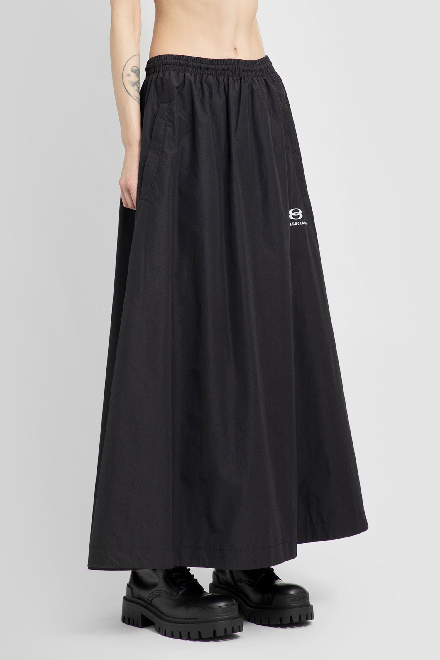 tracksuit maxi skirt