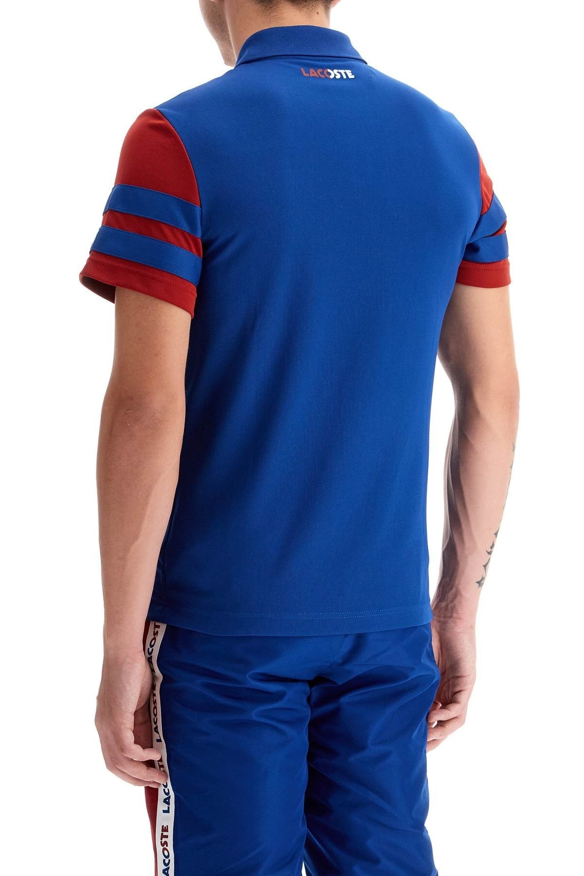ultra-dry color block sports polo