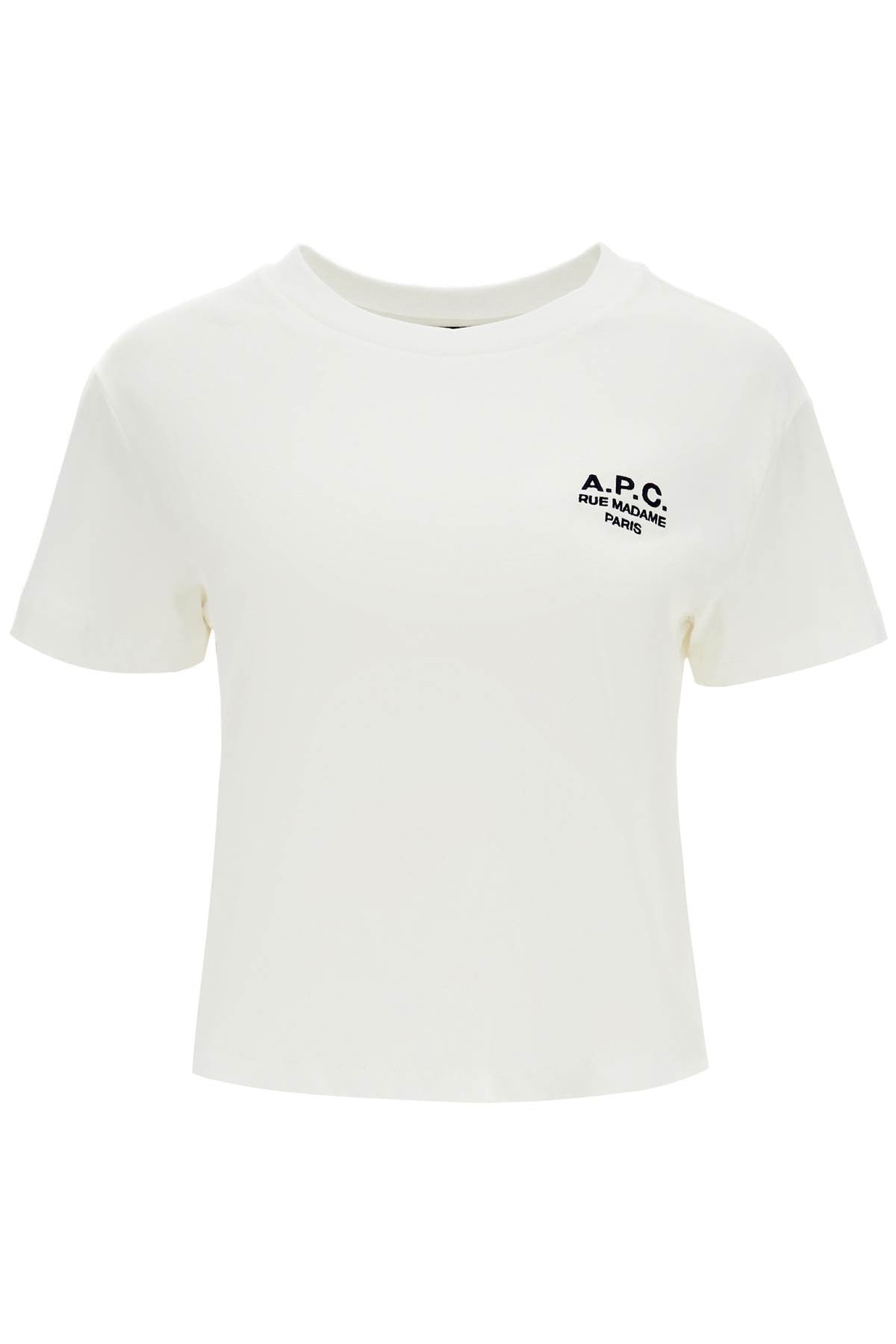 unisex boxy t-shirt in organic cotton white short sleeves