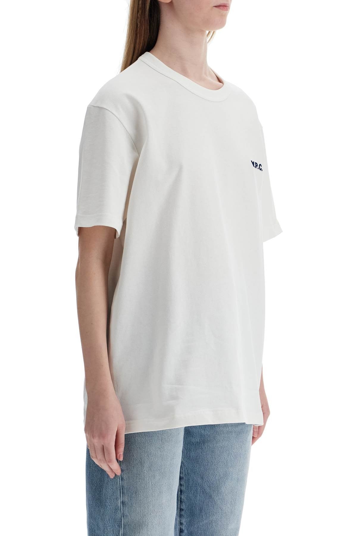 unisex boxy t-shirt in organic cotton white