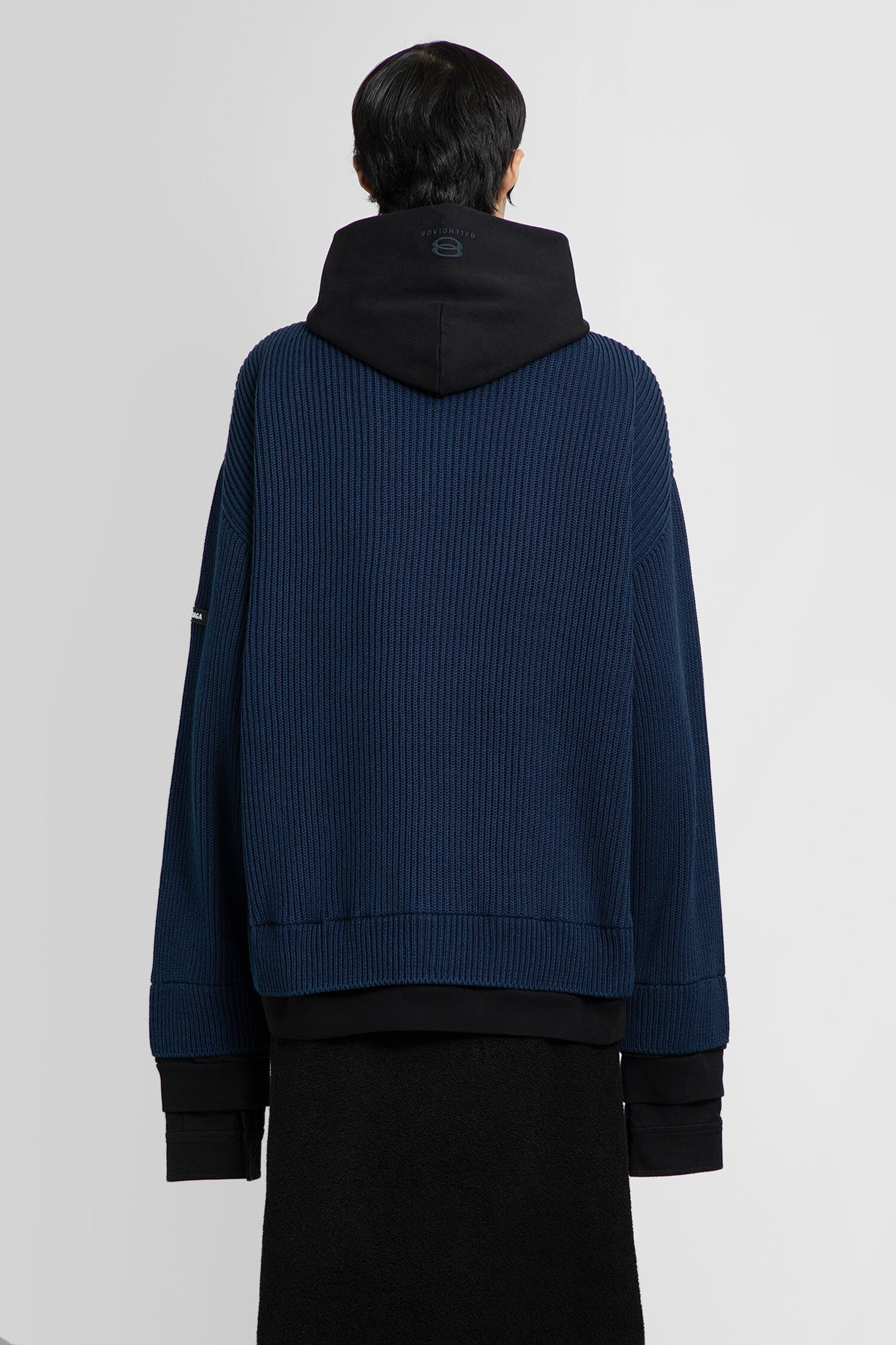 Unity Sports Icon Layered Zip-Up Oversized Hoodie