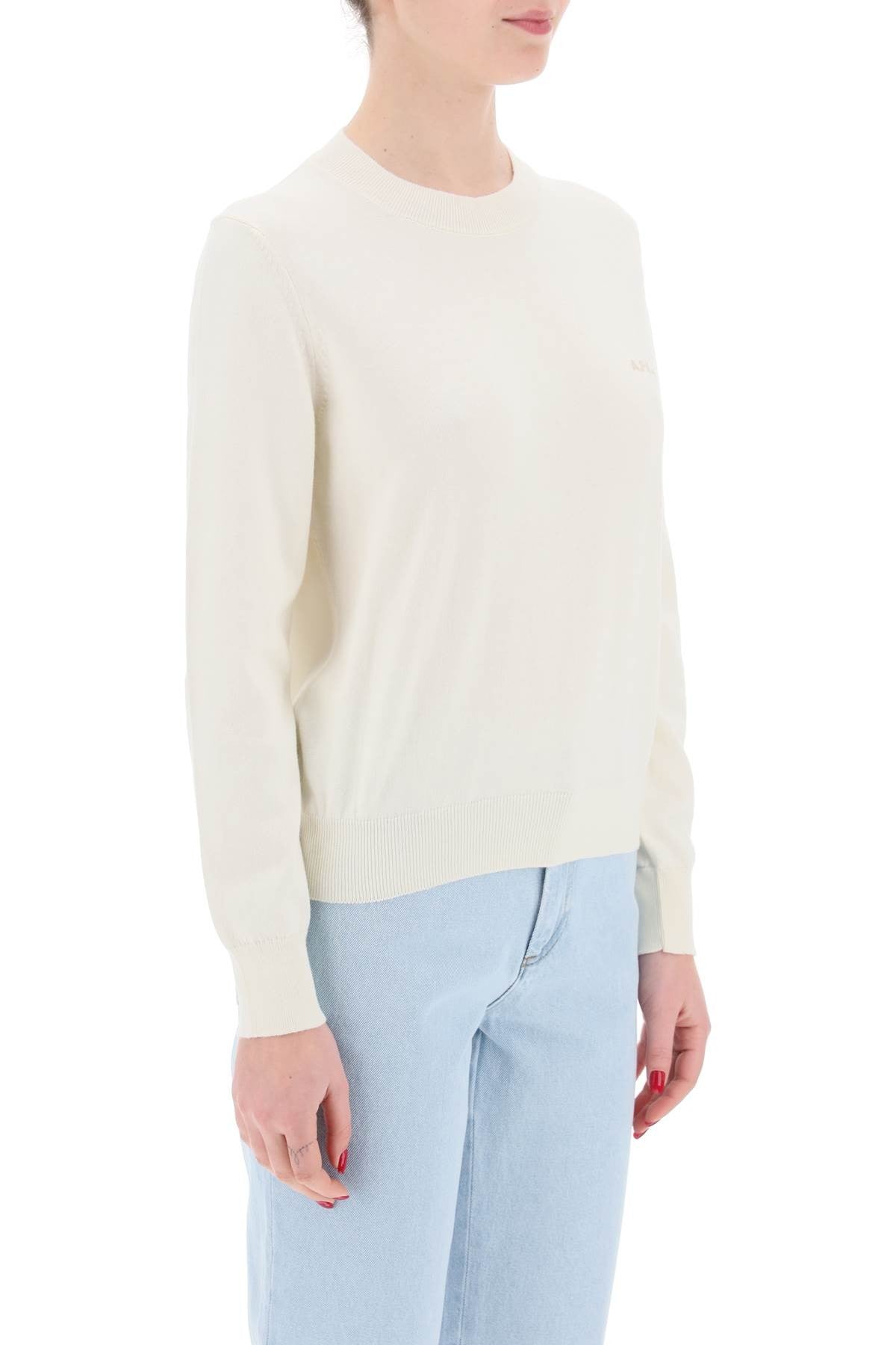 Vera Cotton Crewneck Pullover