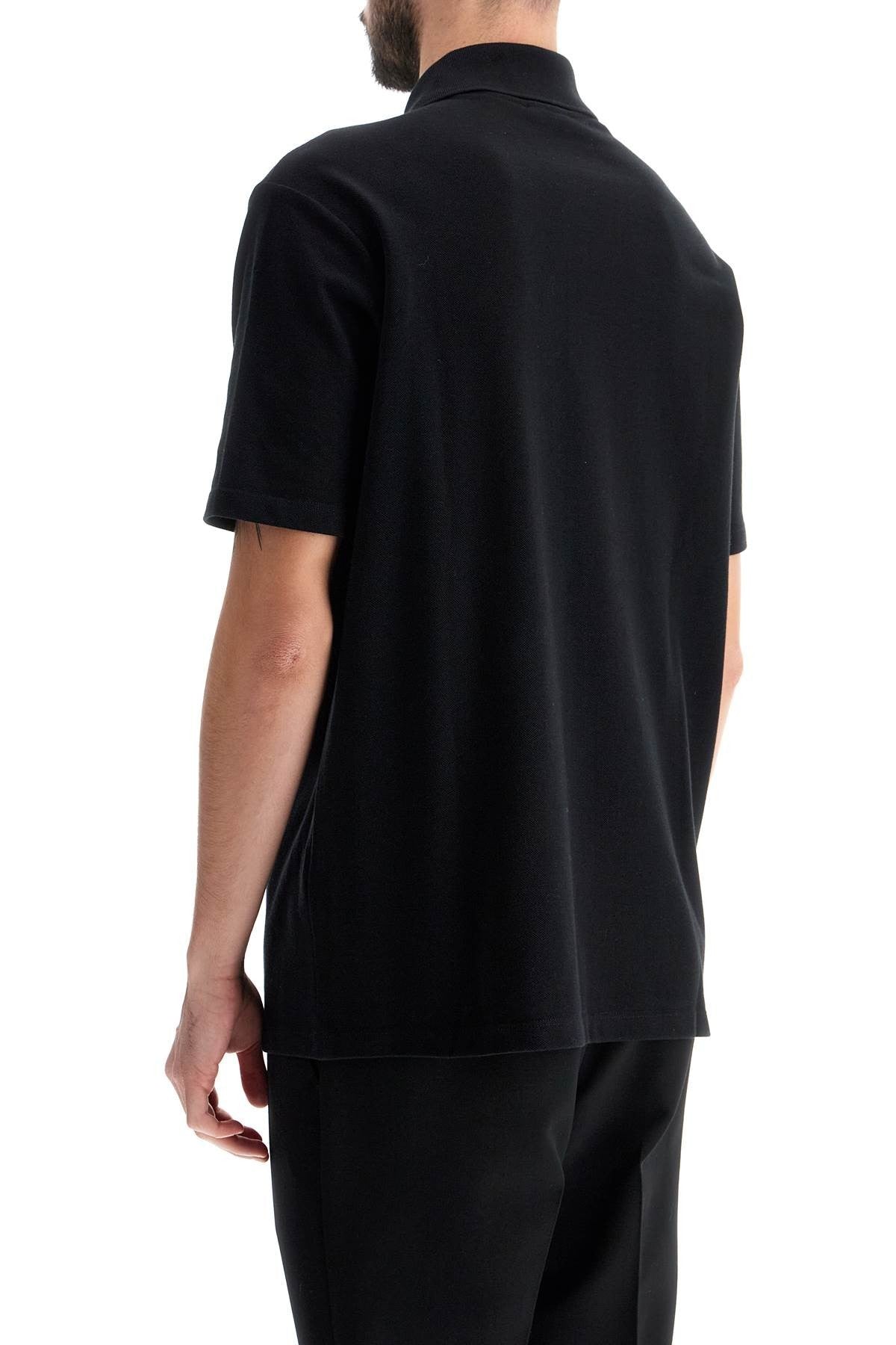 "vintage balmain embroidered polo shirt