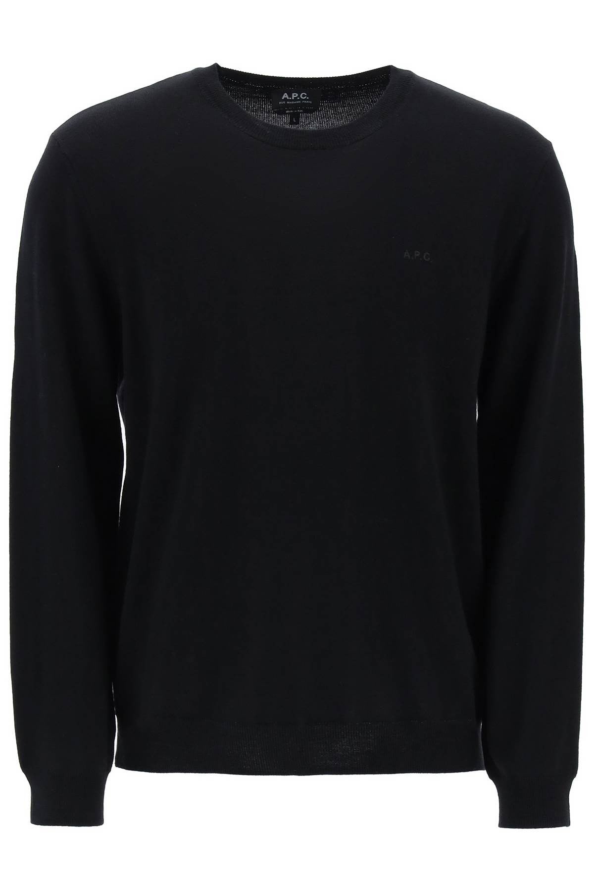 wool crewneck pullover