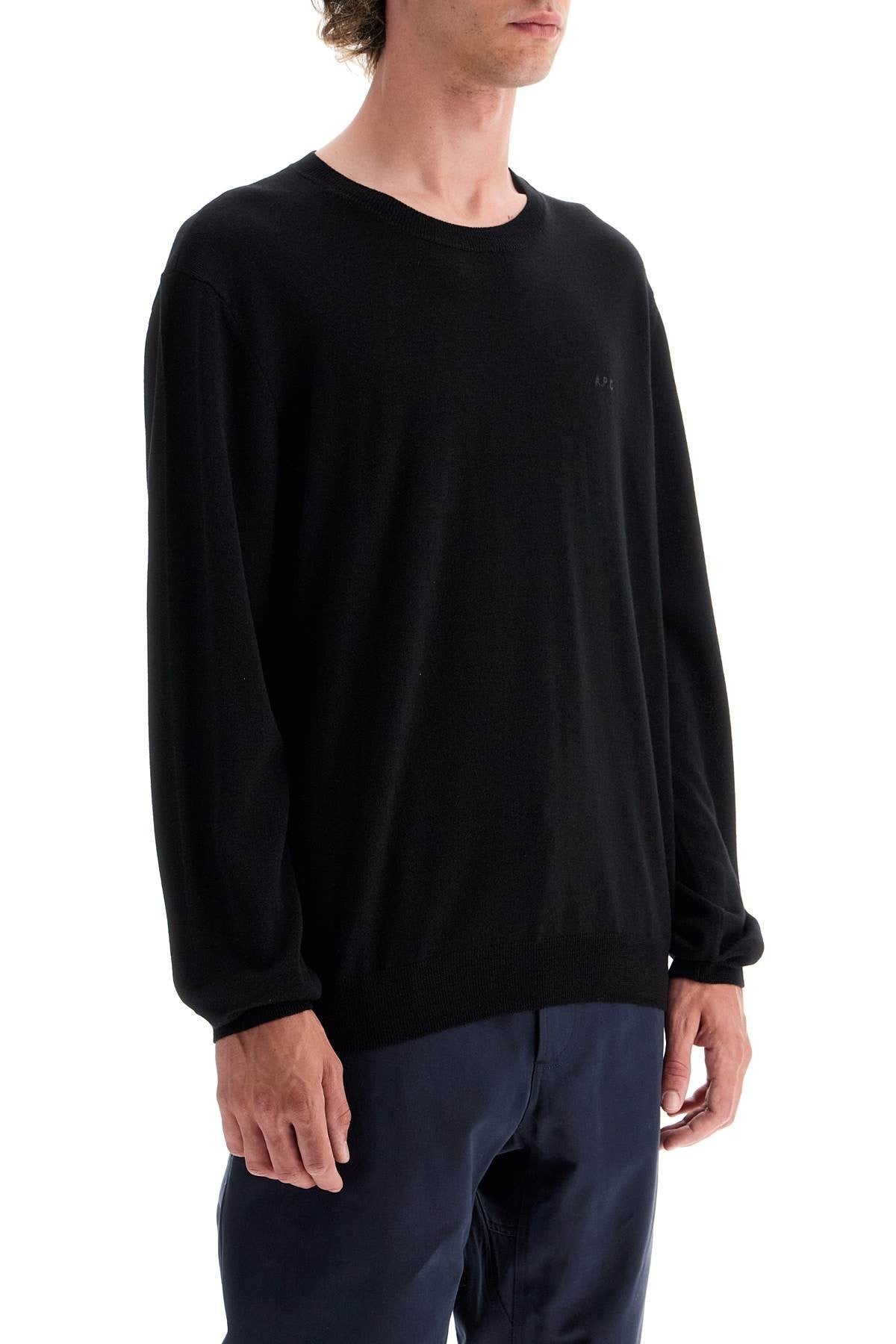 wool crewneck pullover