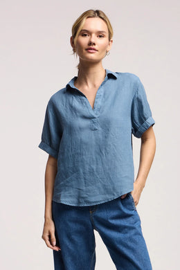 Vivica Lightweight Linen Top
